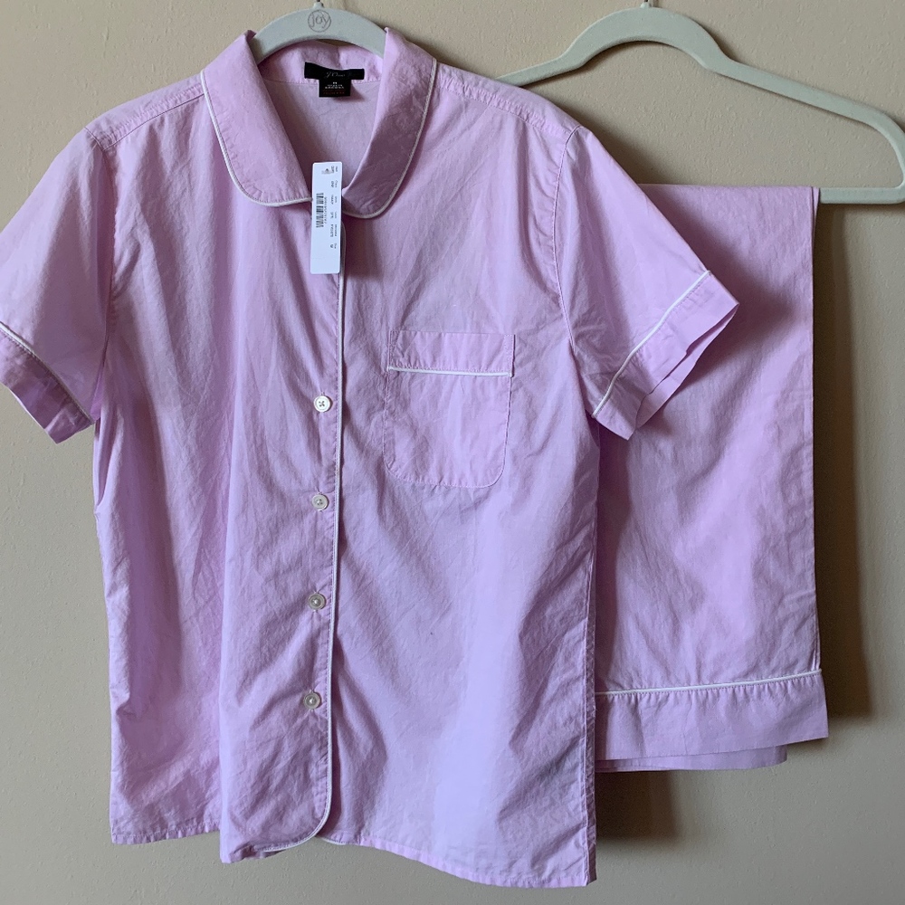 J Crew Vintage Short Sleeve Pajama Set